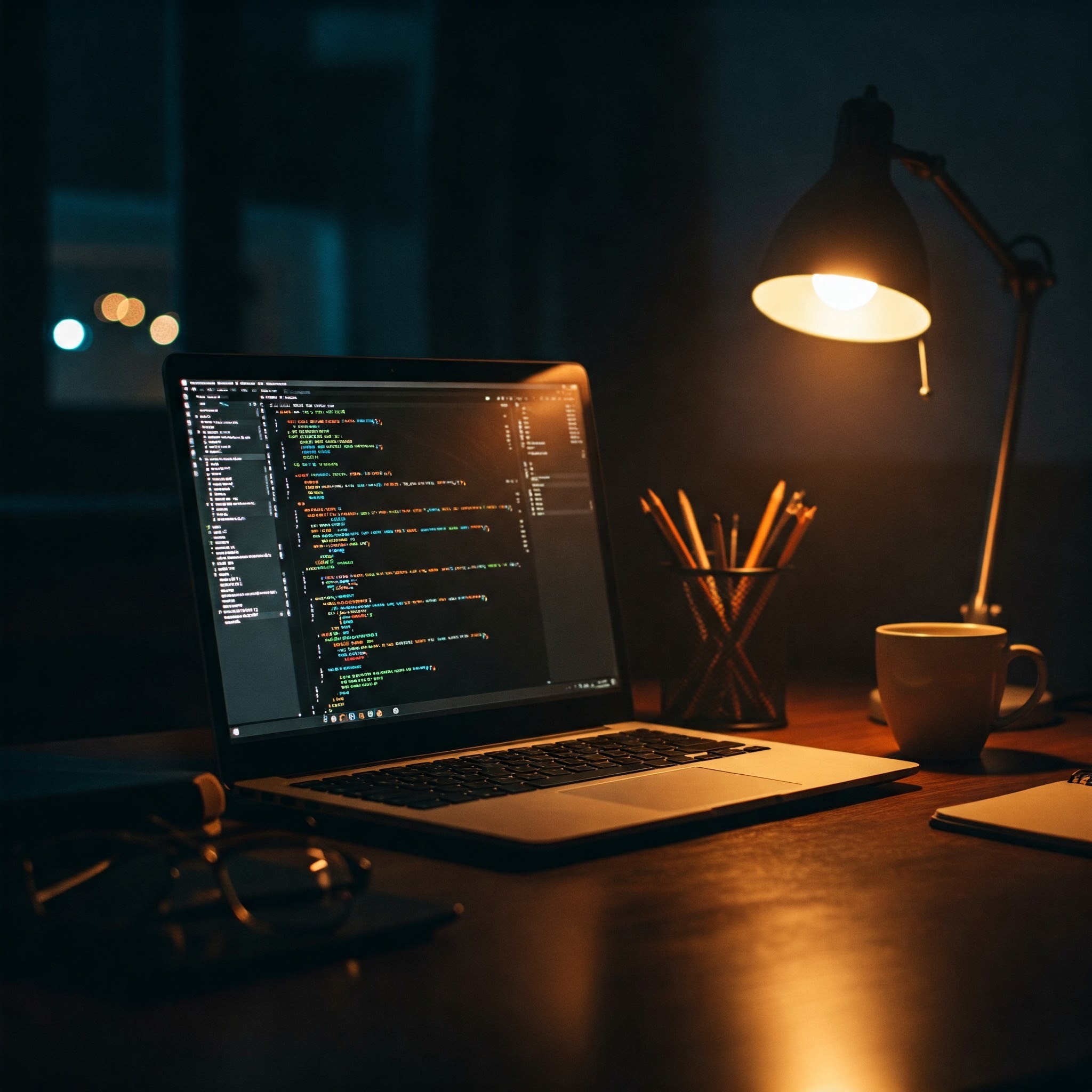 photo of Coding Late at Night